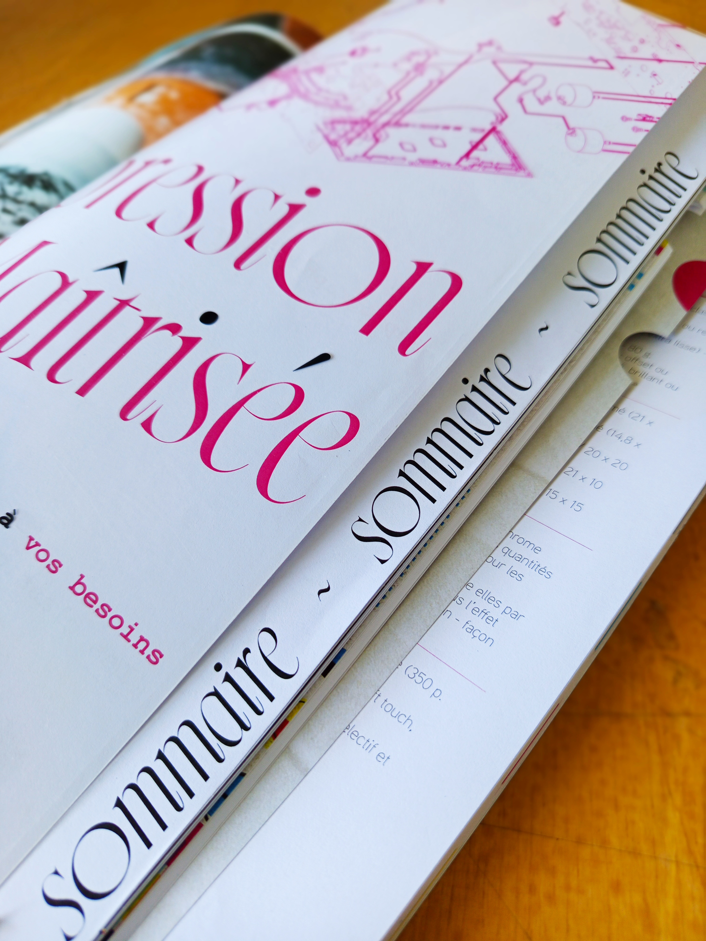 Découpes et matières